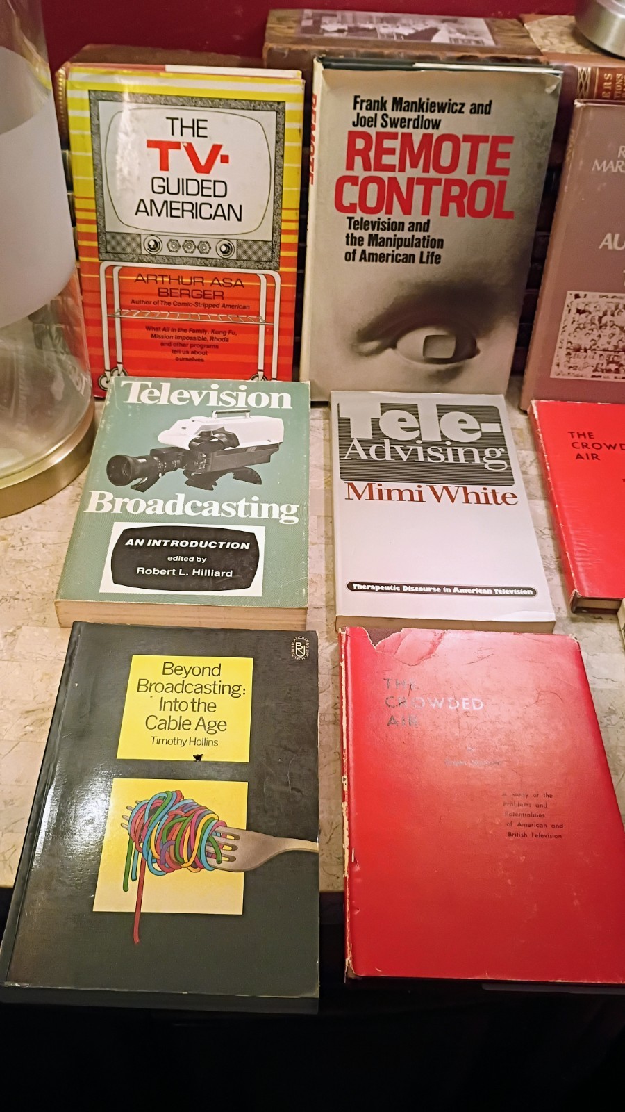 9 Books (1950s-1990s) Media & TV History/Rare Walker BFI Sage True First Print