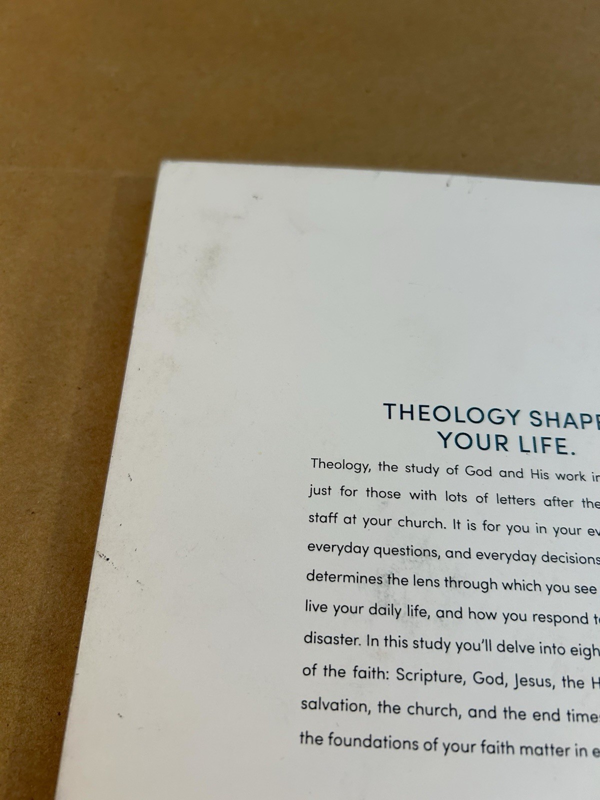 Everyday Theology – Bible Study Book : What You Believe Matters by Mary Wiley…
