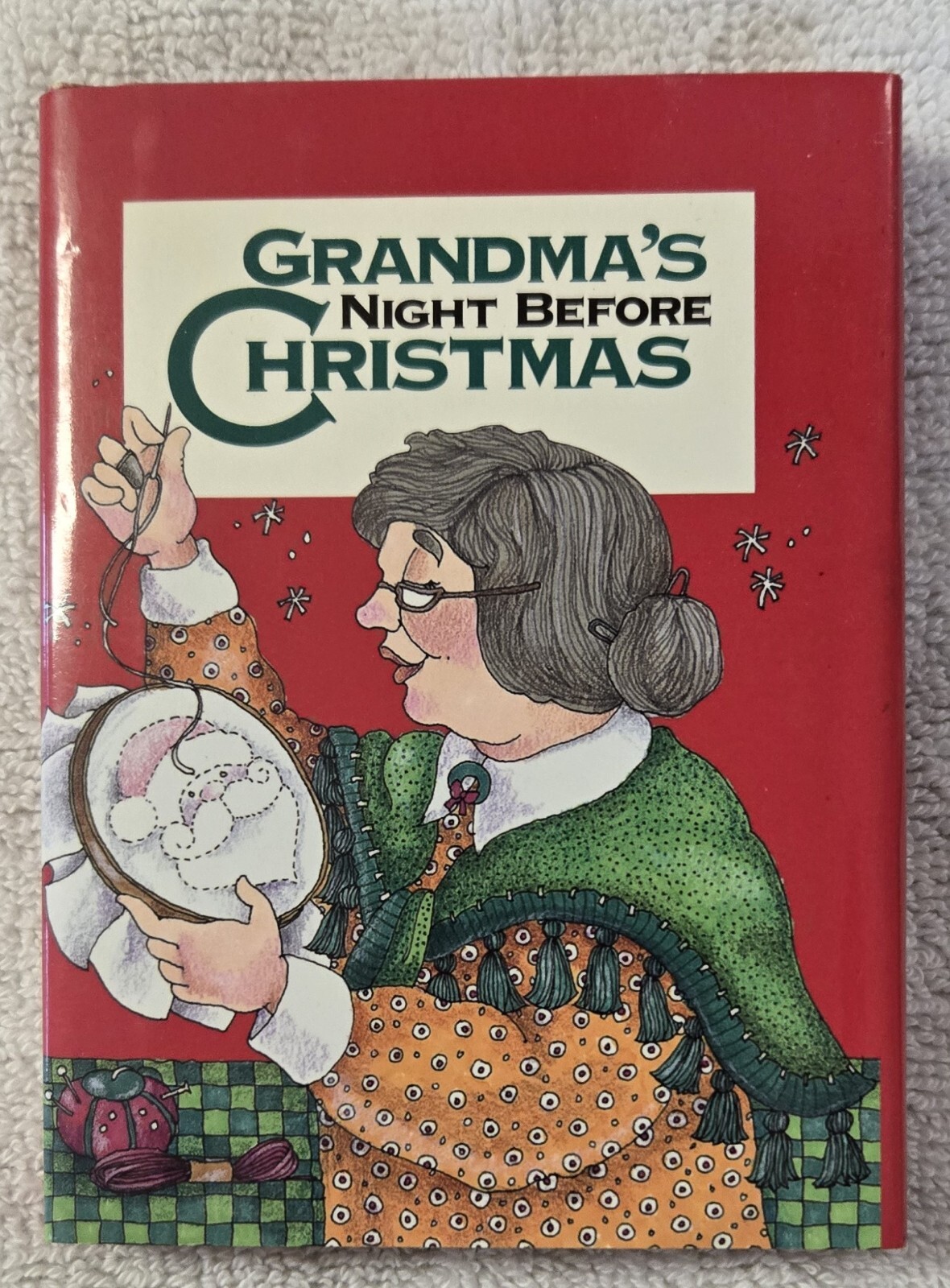 Grandma’s Night Before Christmas by Sue Carabine and Gibbs Smith Publisher Staff