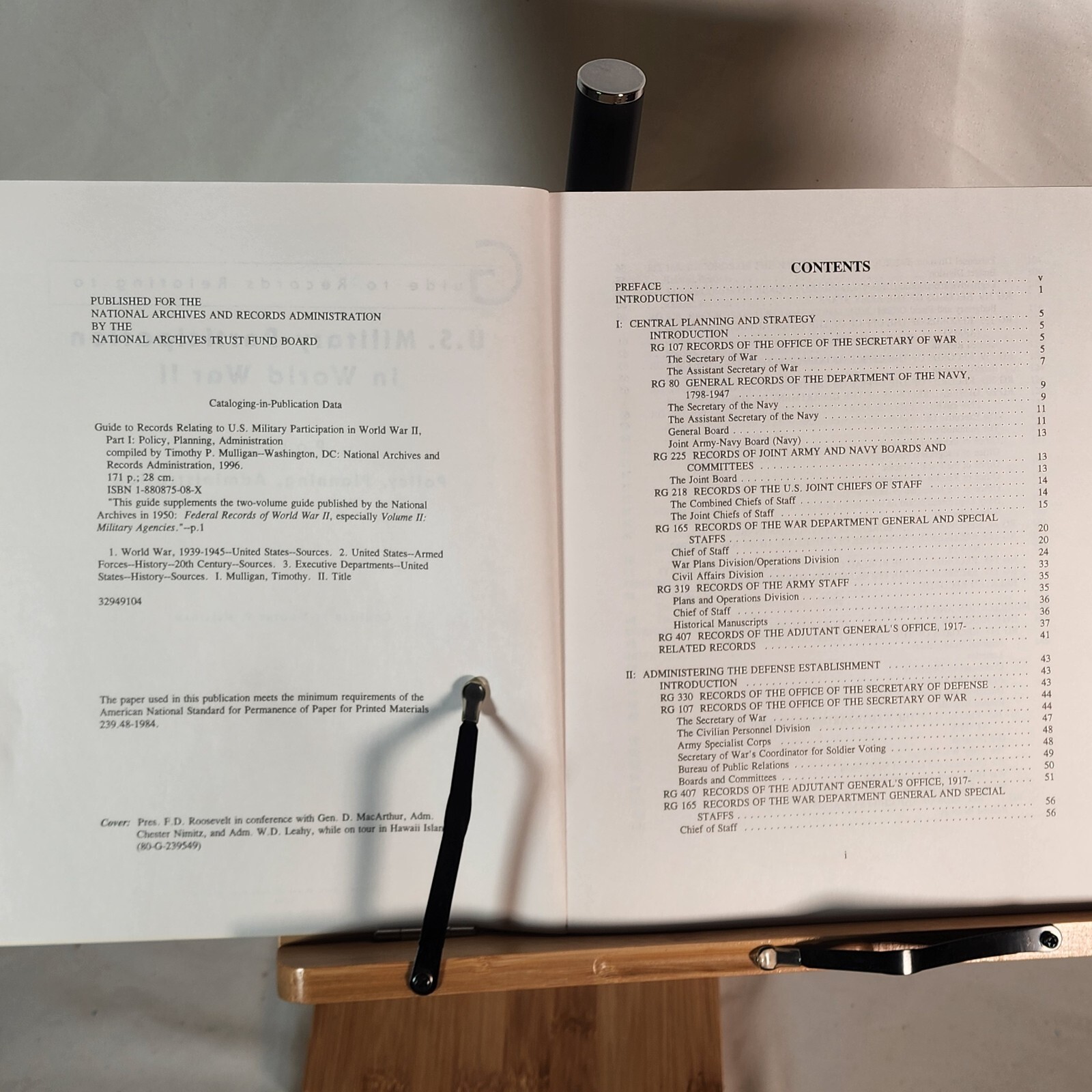 Guide to Records Relating to U.S. Military Participation in World War II