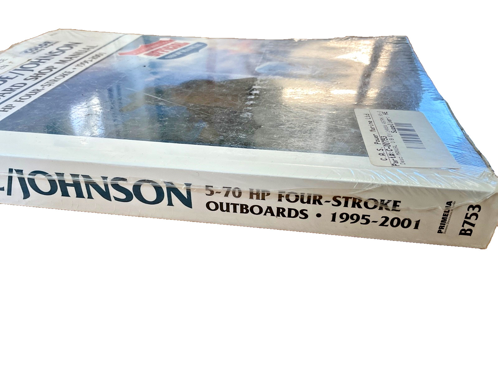 Clymer 1995.2001 Evinrude/Johnson Outboard Shop Manual 5-70HP 4-Stroke B753 NEW