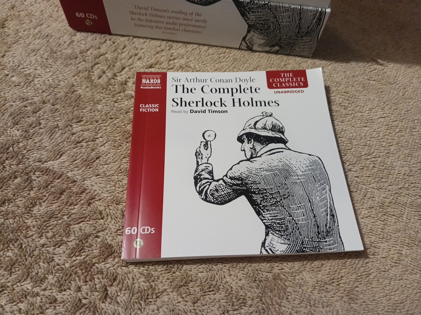 Sir Arthur Conan Doyle Complete Sherlock Holmes unabridged 60 CD audio book set