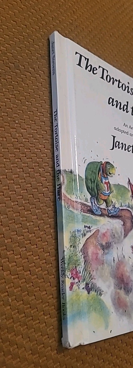 The Tortoise and the Hare by Janet Stevens Reading Rainbow Weekly Reader RARE