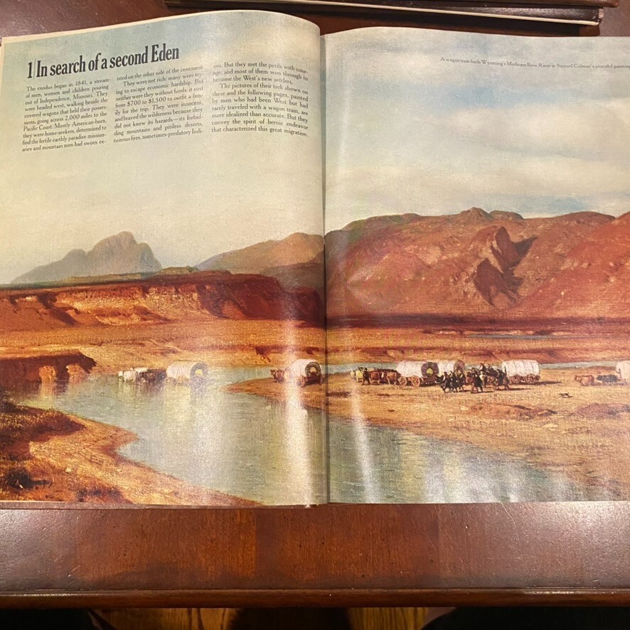 The Old West Series – Time Life Books 10/26 Volumes – 70s Leather Feel – HISTORY