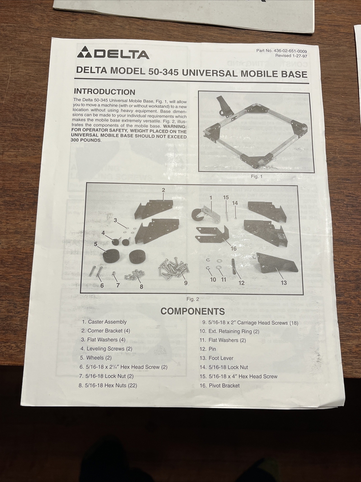 Delta ORIGINAL Instruction Manuals! Belt Sander band saw drill press planer MORE