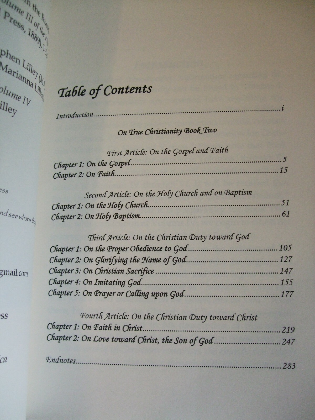 On True Christianity by St. Tikhon of Zadonsk. Volume 4. Newly Translated.