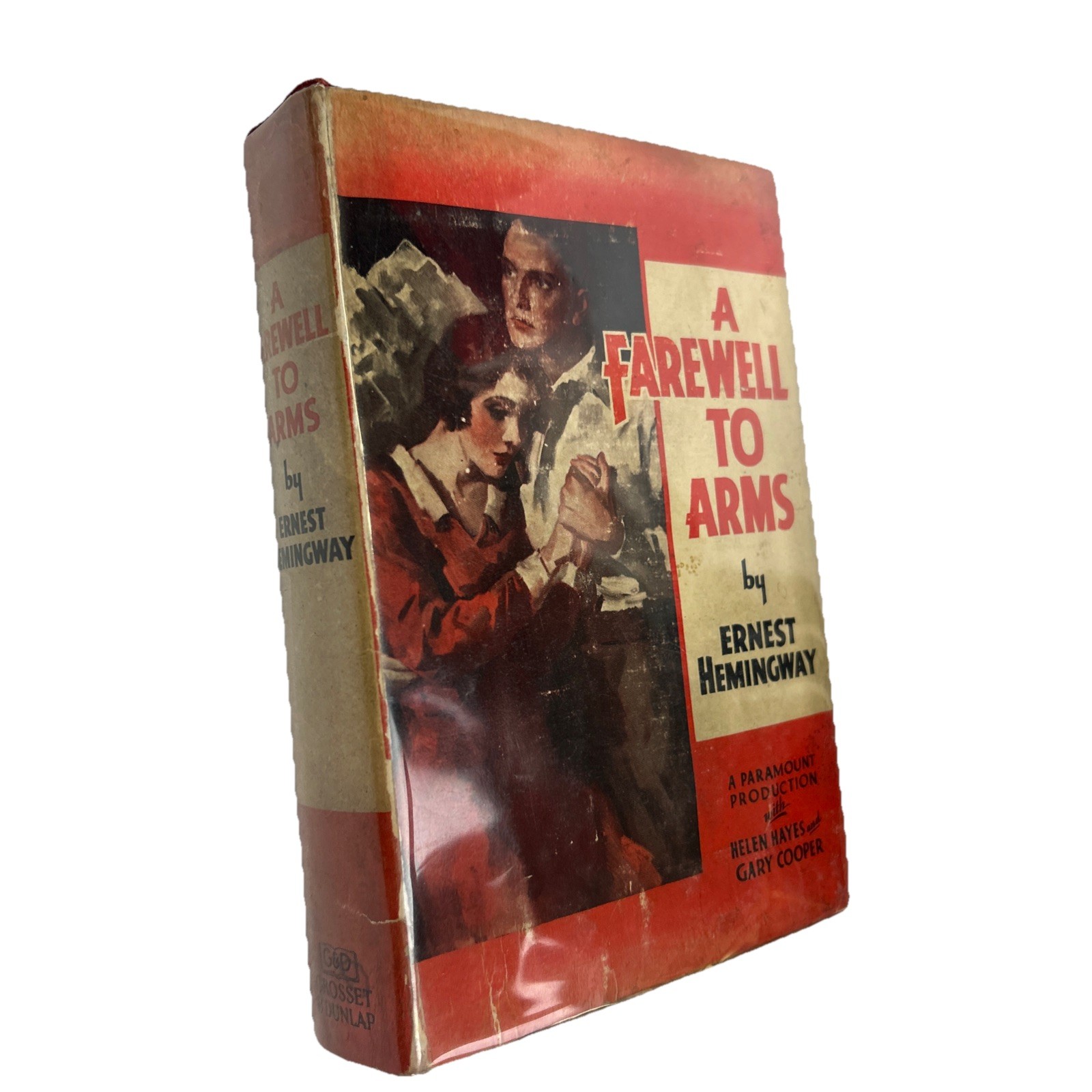 A Farewell To Arms Book Ernest Hemingway HC DJ 1929 Rare Photoplay Edition