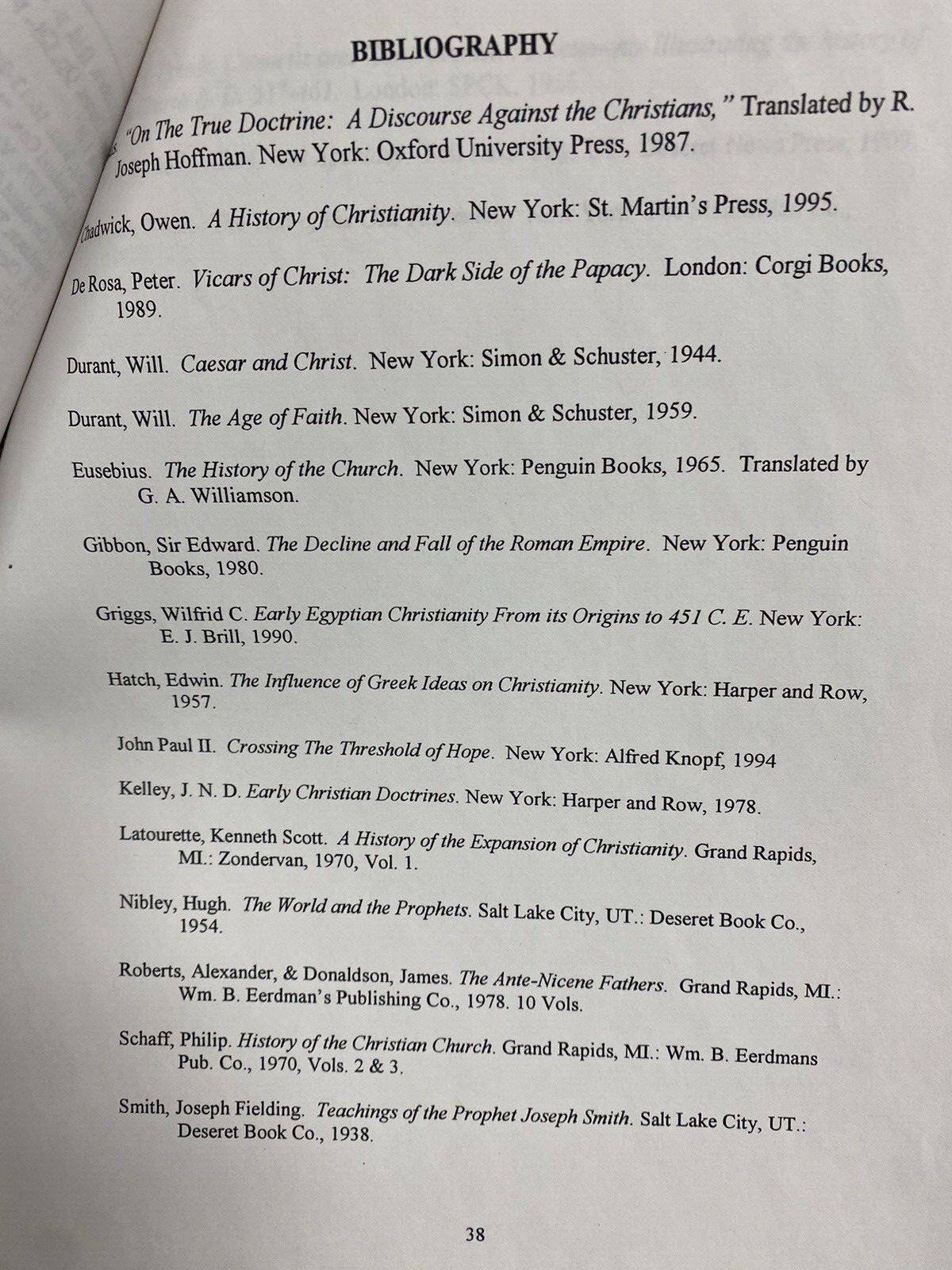 Mark L. McConkie HOW GOD LOST HIS BODY 2000 article 39 printed pages (not book)