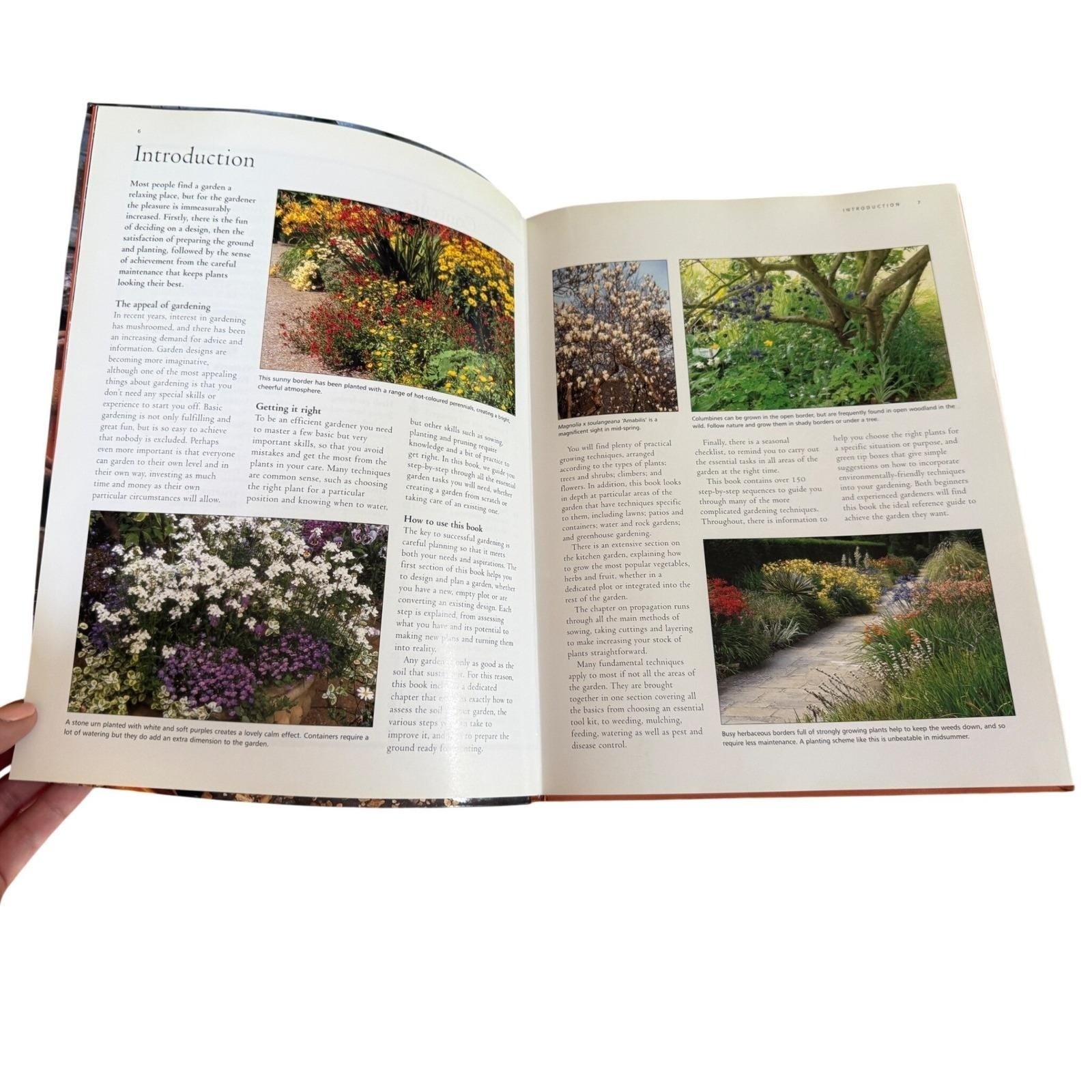 How to Garden Book Jonathan Edwards Gardening Encyclopedia Vtg 2002 Hardcover