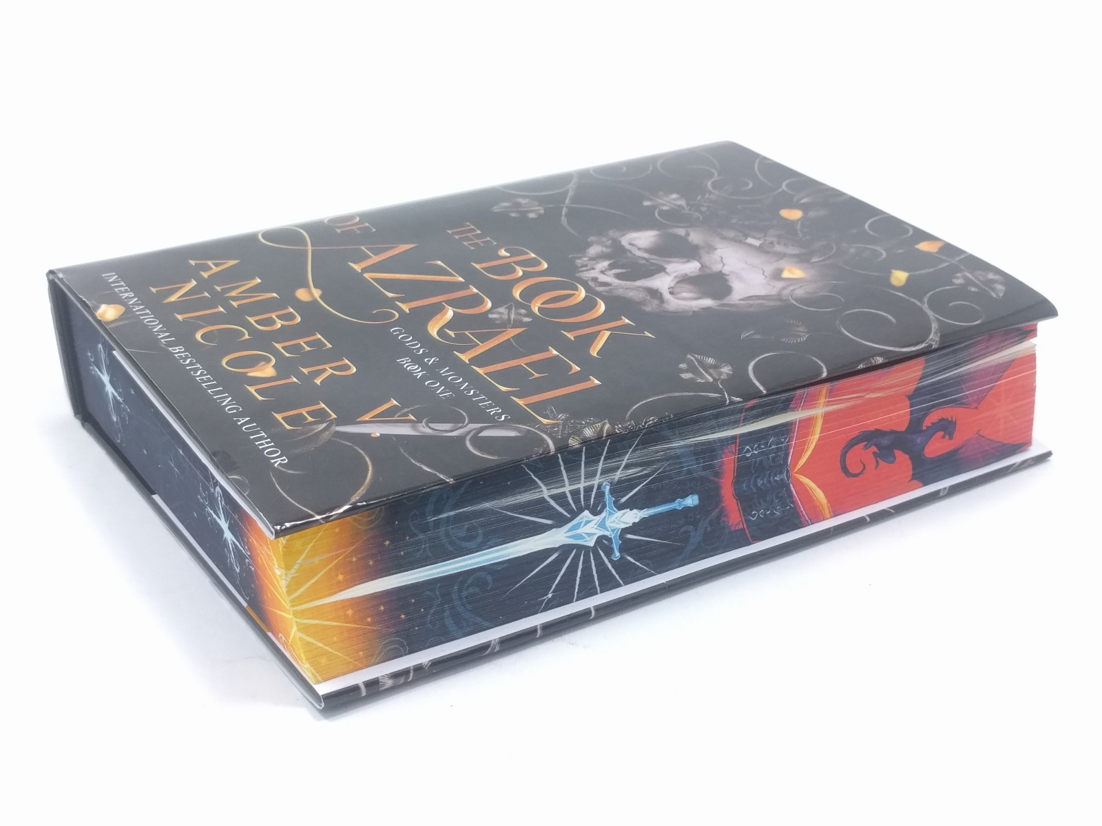 The Book of Azrael: Gods & Monsters Book 1 by Amber V. Nicole SIGNED