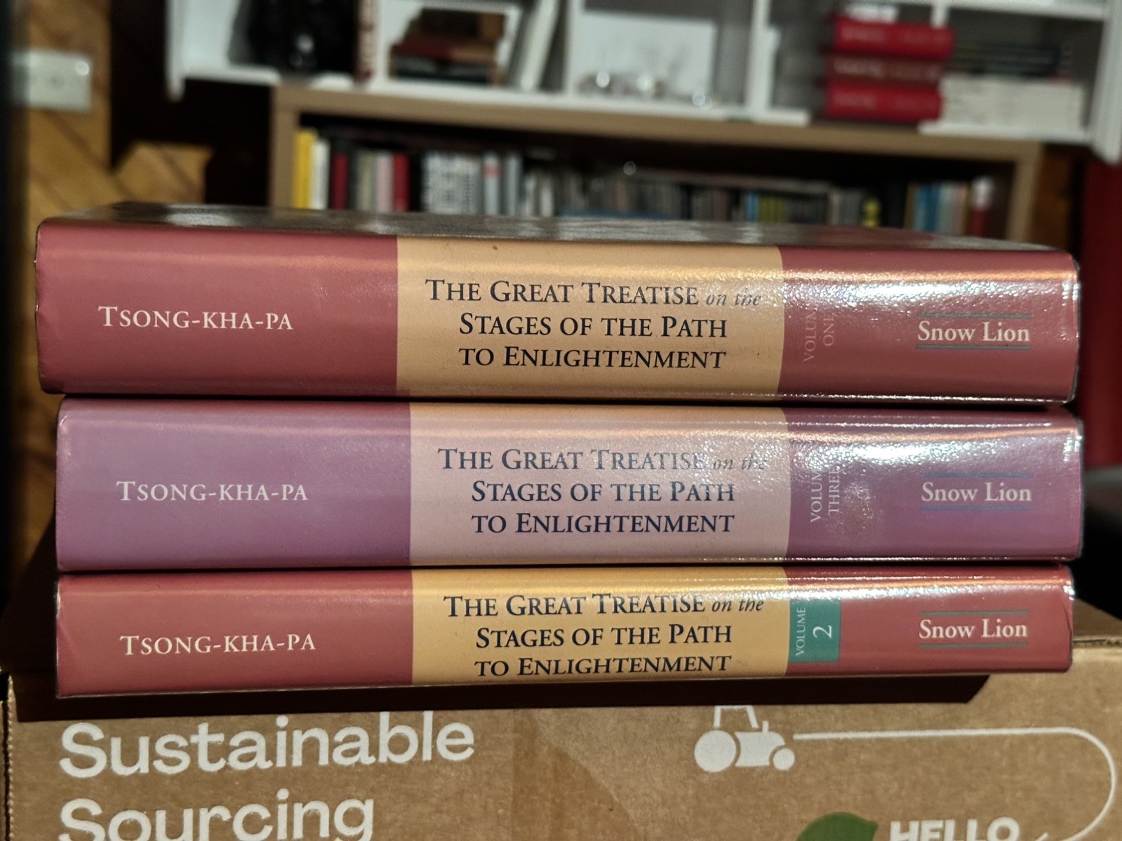 The Great Treatise on the Stages of the Path to Enlightenment Complete Set HDBK