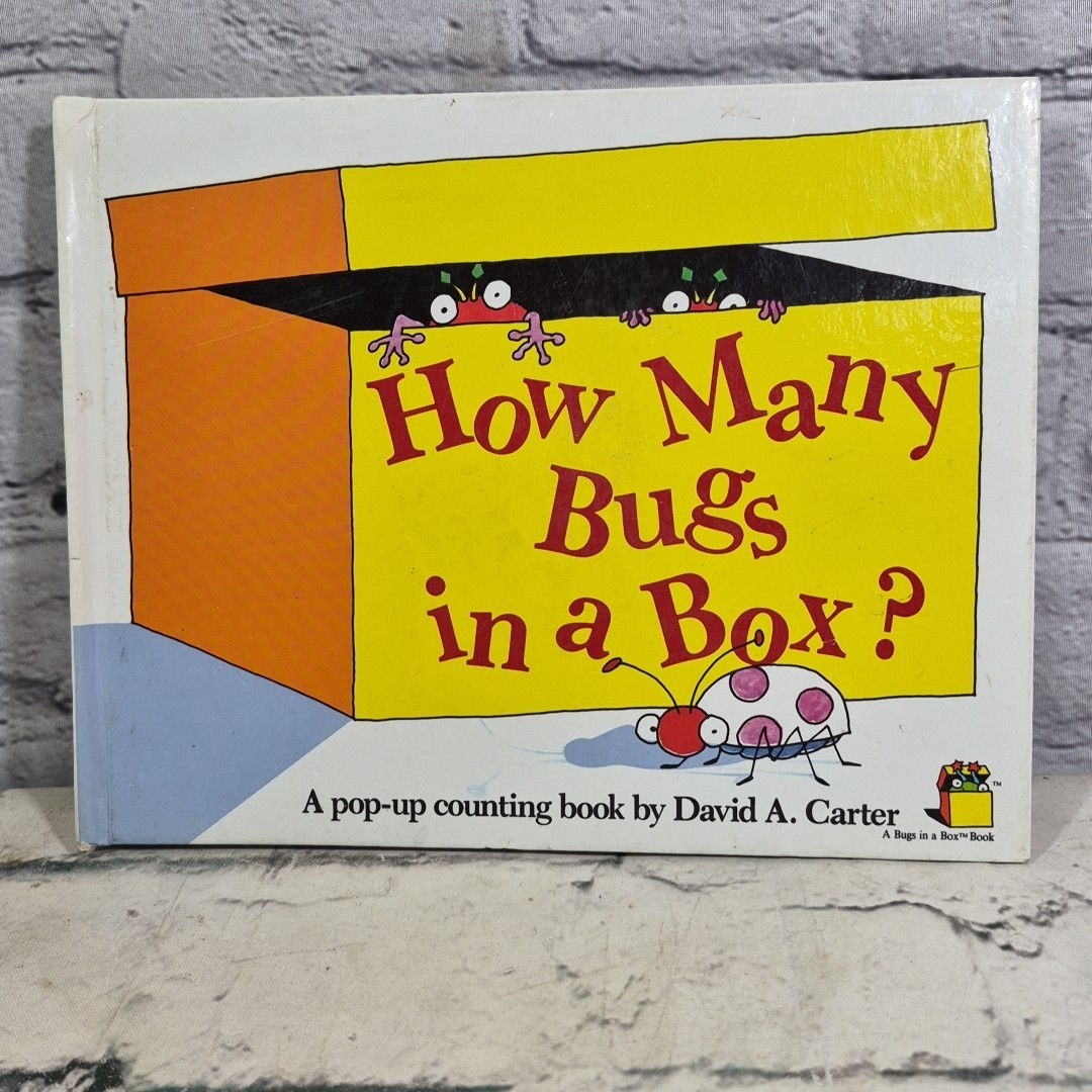 How Many Bugs in a Box? David A. Carter Pop-Up Book 1988 Vintage