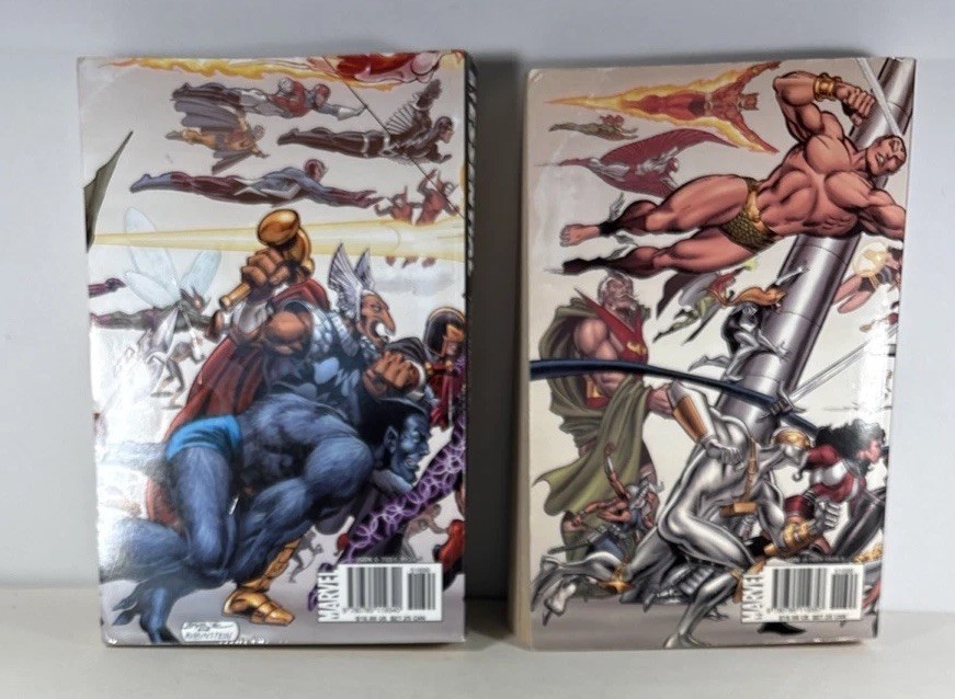 The Official Handbook of the Marvel Universe Deluxe Edition Vol 1 & 2, PBs