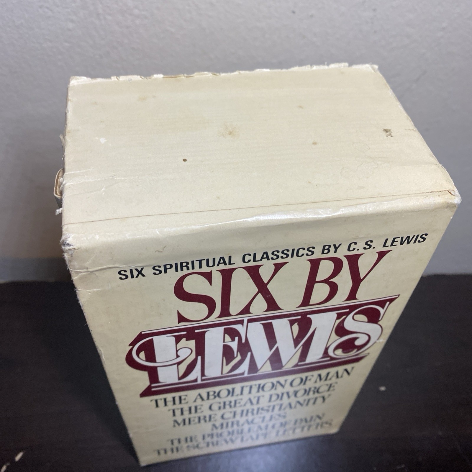 Six by Lewis by C. S. Lewis 6 PB Books BOX SET Spiritual Classics, Christianity