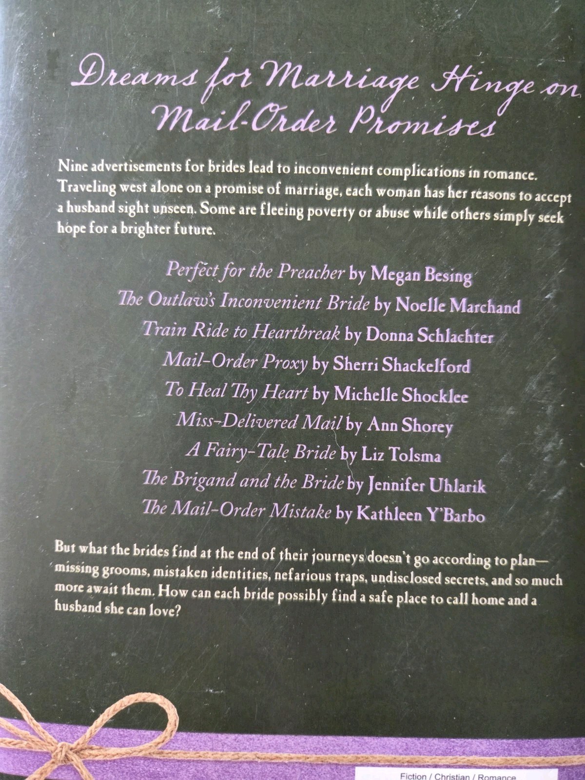 Christian Romance Fiction. Collection Of Bride Stories. Multiple Authors.