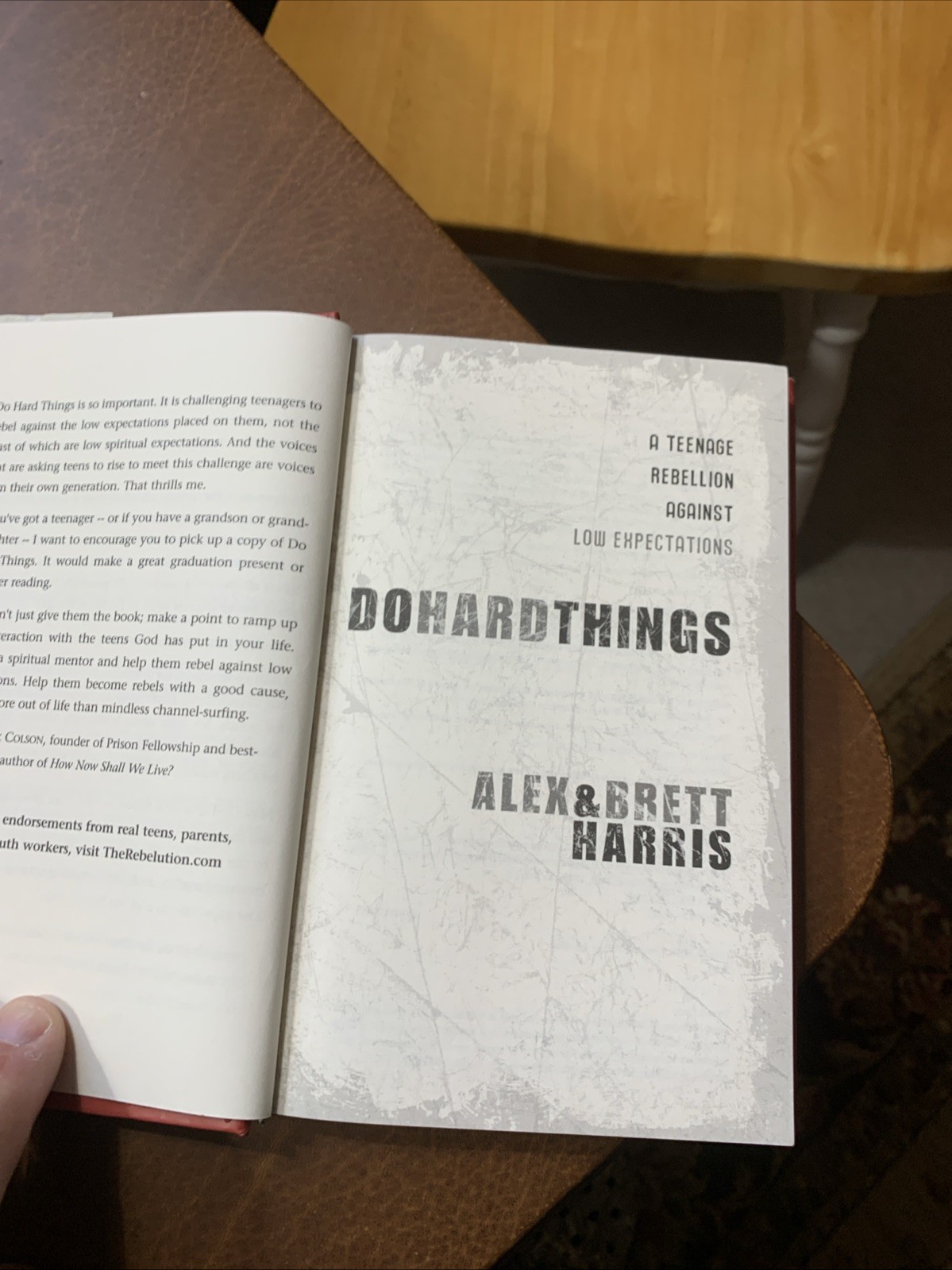 Do Hard Things : A Teenage Rebellion Against Low Expectations by Brett Harris