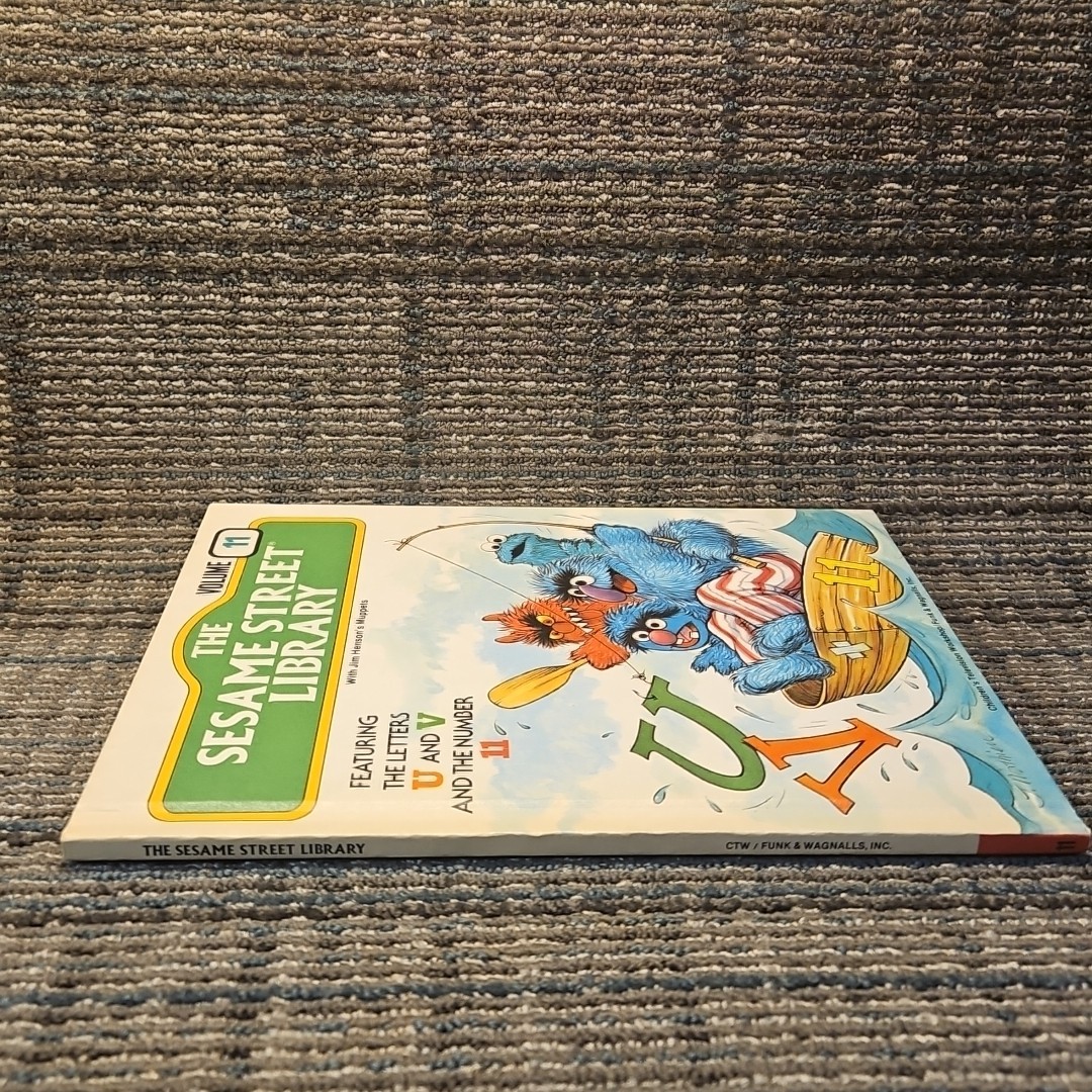 Sesame Street Library Volume 11 1978 Funk And Wagnalls