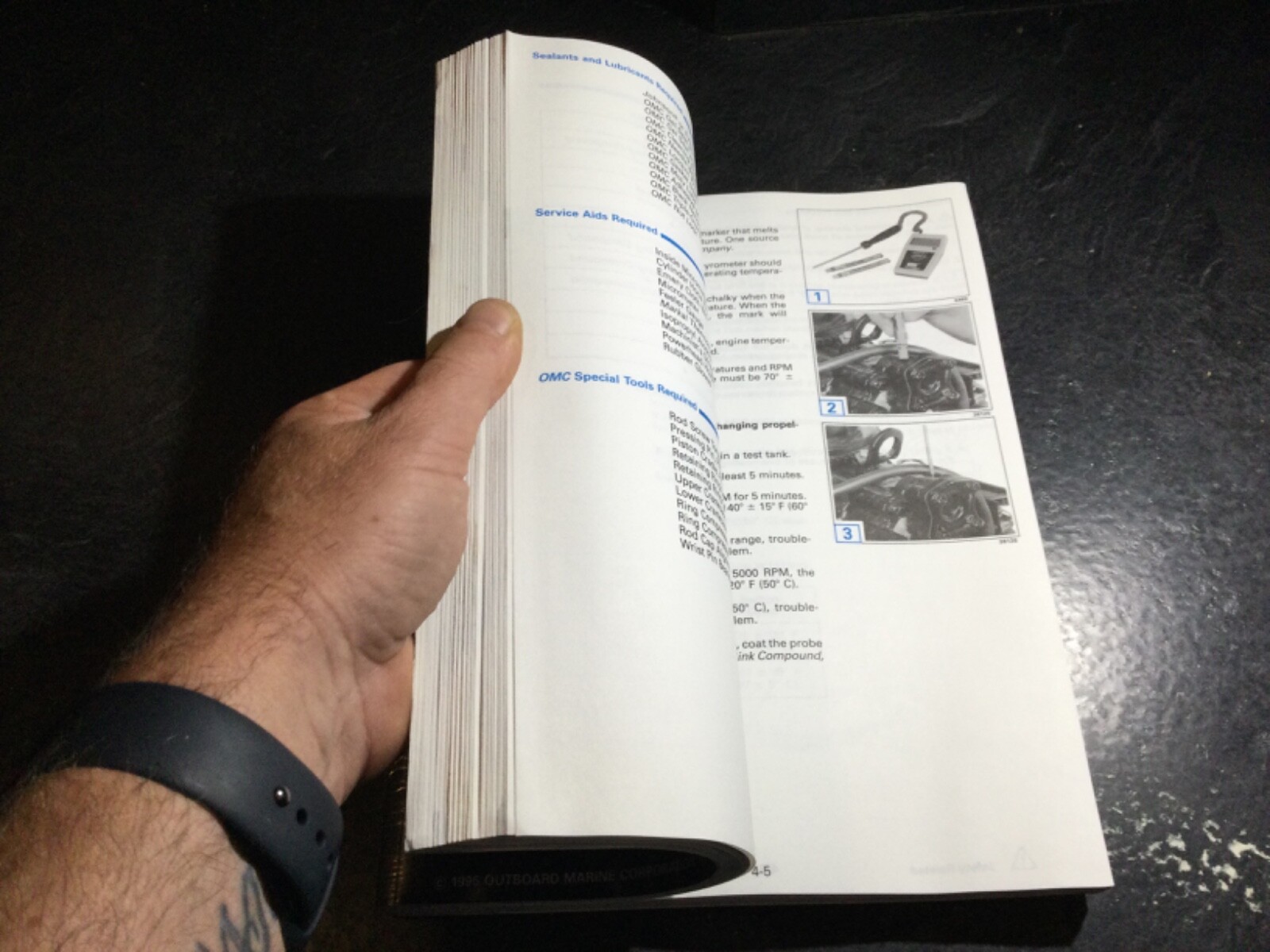 1996 Johnson & Evinrude 40 Thru 55 HP 2 Cylinder Outboard Service Manual #507124