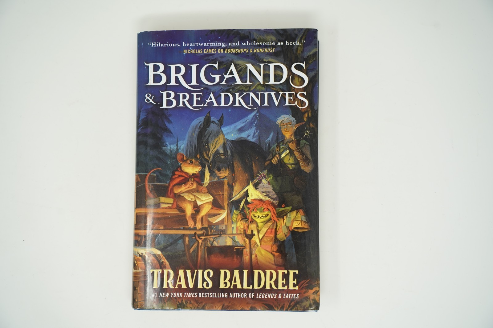 HardCover Brigands & Breadknives (Legends & Lattes, 3) Travis Baldree Good Cond.