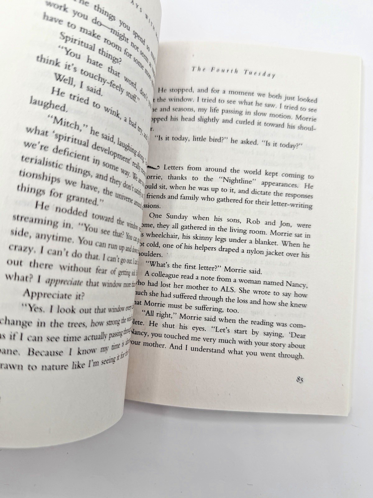 Tuesdays with Morrie: An Old Man, a Young Man, and Life’s Greatest Lesson, 2…