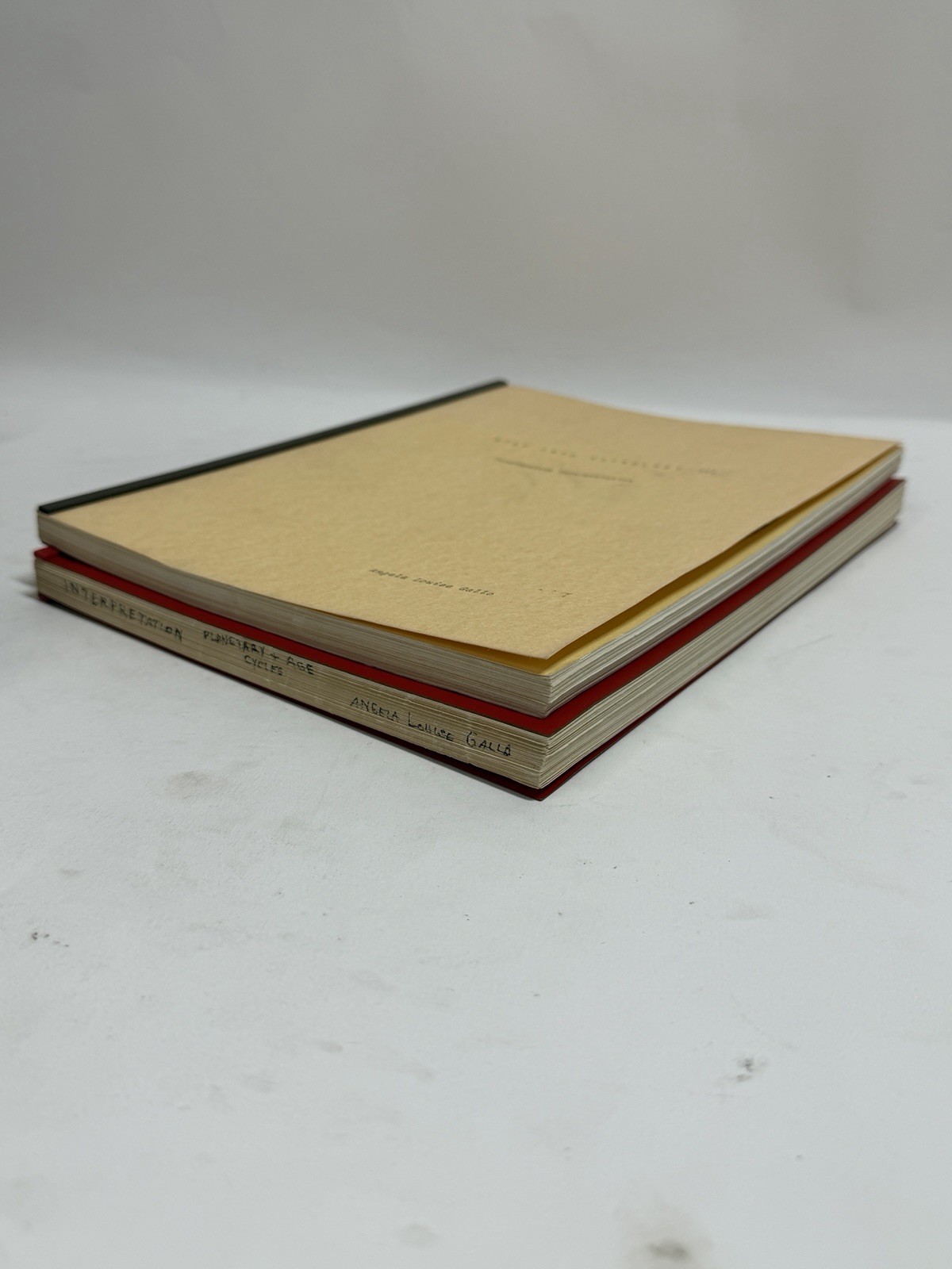 2 Rare Angela Gallo Astrology Books Church of Mind Awareness 1978 1st Ed