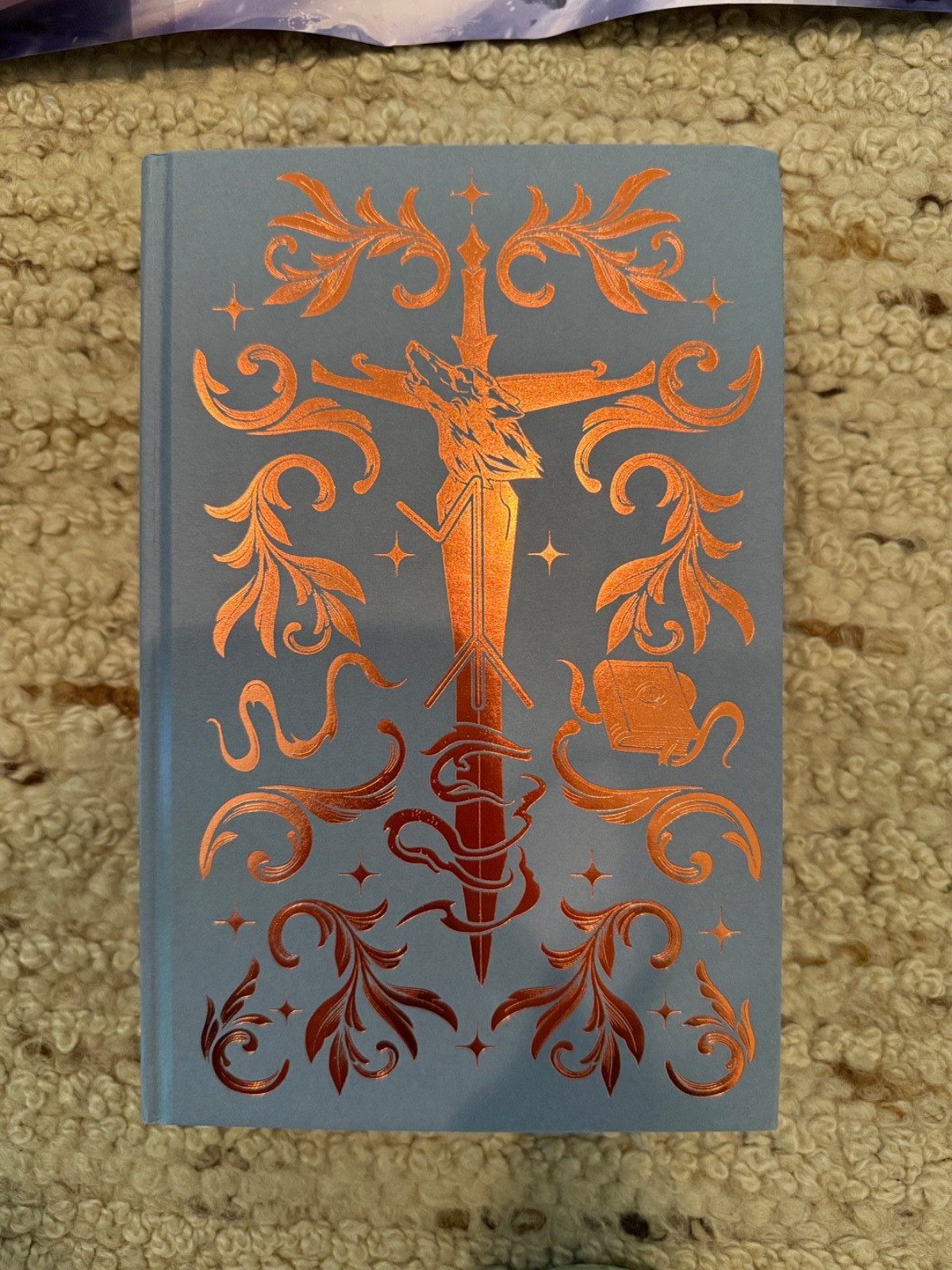 Waterstones Exclusive Dire Bound & Fury Bound Deluxe HC Set Sprayed Edges