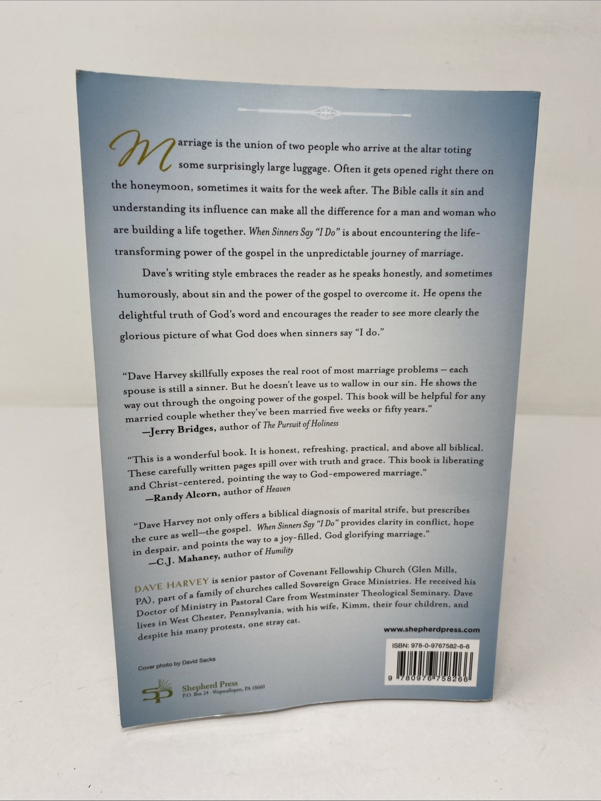 When Sinners Say “I Do”: Discovering the Power of the Gospel for Marriage Harvey