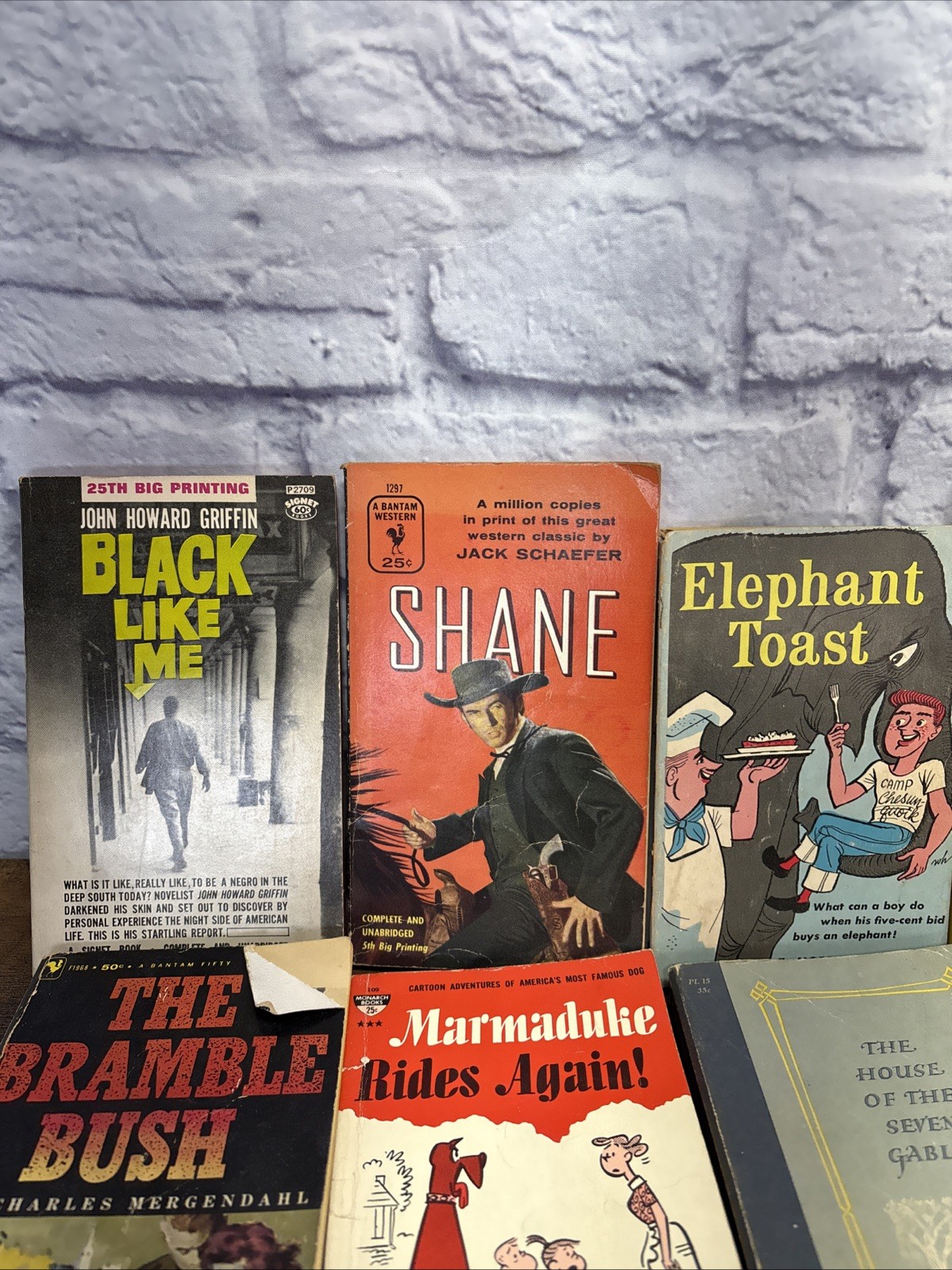 Vintage Paperback Book Lot Of 20 1950s-70s Western Adventure Mystery Classics
