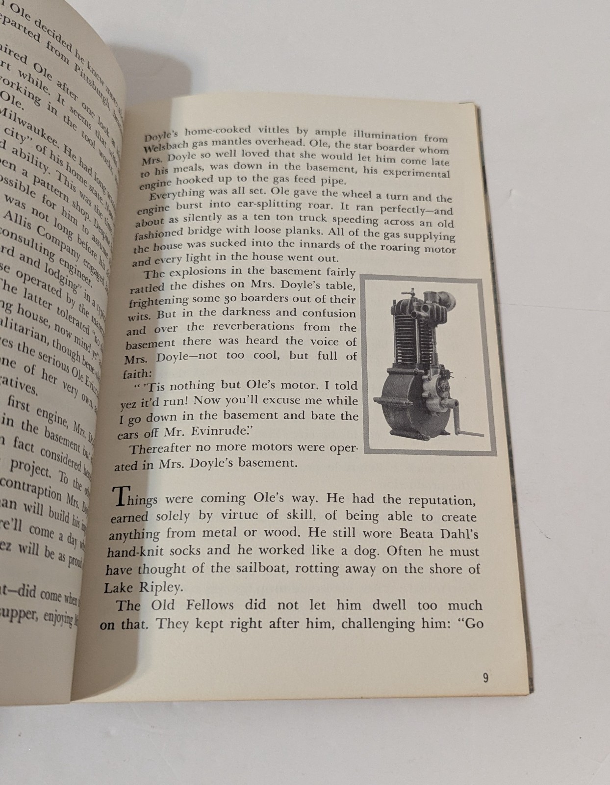 VTG Ole Evinrude and the Old Fellows by Gordon MacQuarrie 1947 Biography Motor