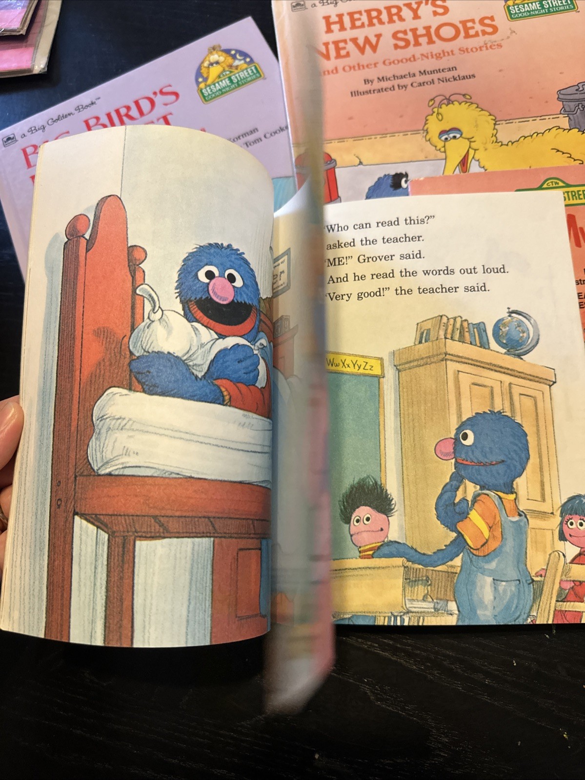 Sesame Street Book Lot Of 4 Books