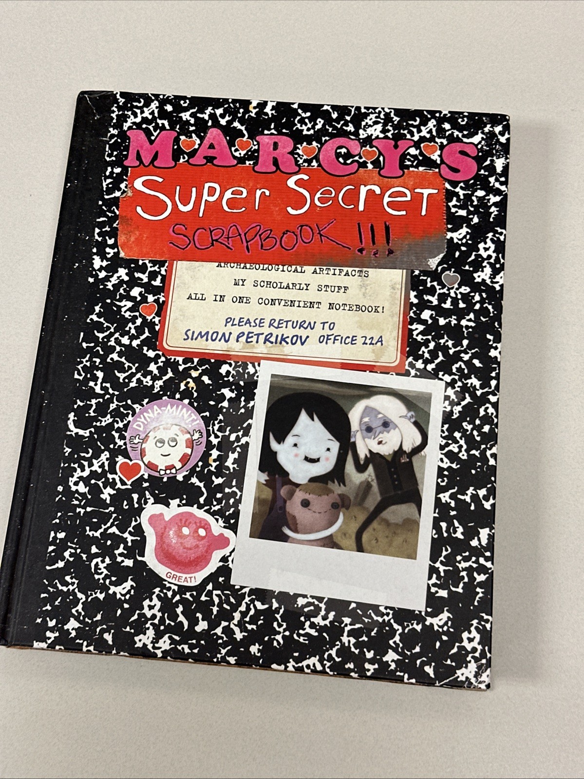 Adventure time: The Enchiridion & Marcy’s Super Secret Scrapbook Hardcover Book
