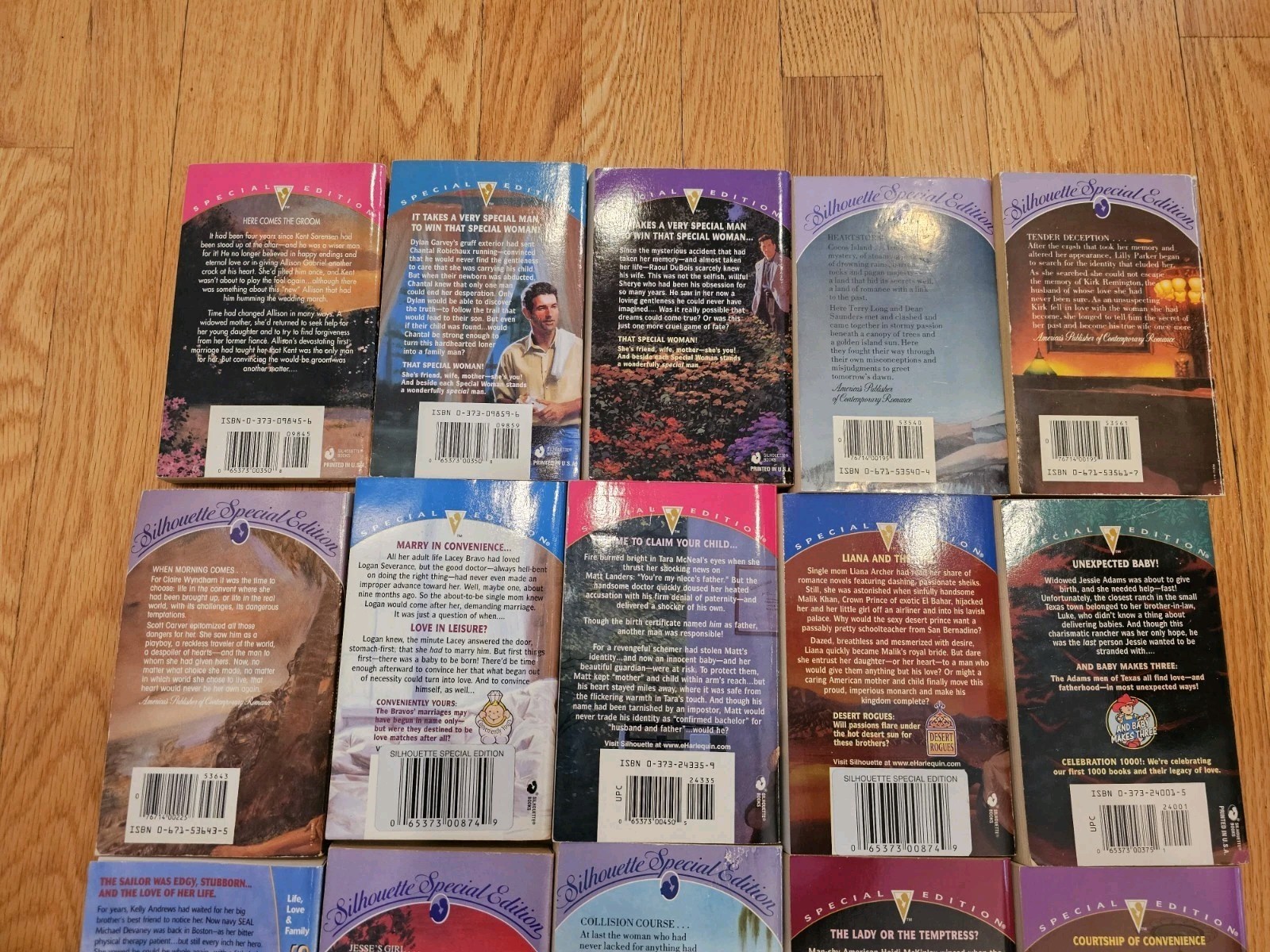 Silhouette Special Edition Romance Lot Of 20 Books
