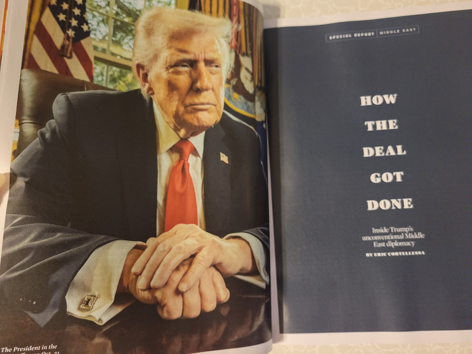 TIME TRUMP’S WORLD Nov 10, ’25 Issue-Gaza Deal-Fight for Taiwan-Putin Power Play