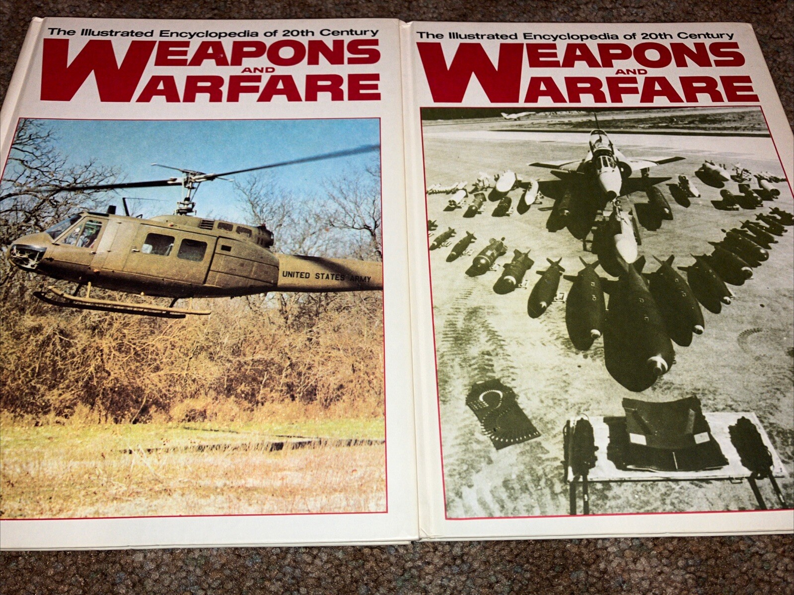 Weapons And Warfare Encyclopedia of 20th Century Hardcover CHOOSE your Volume