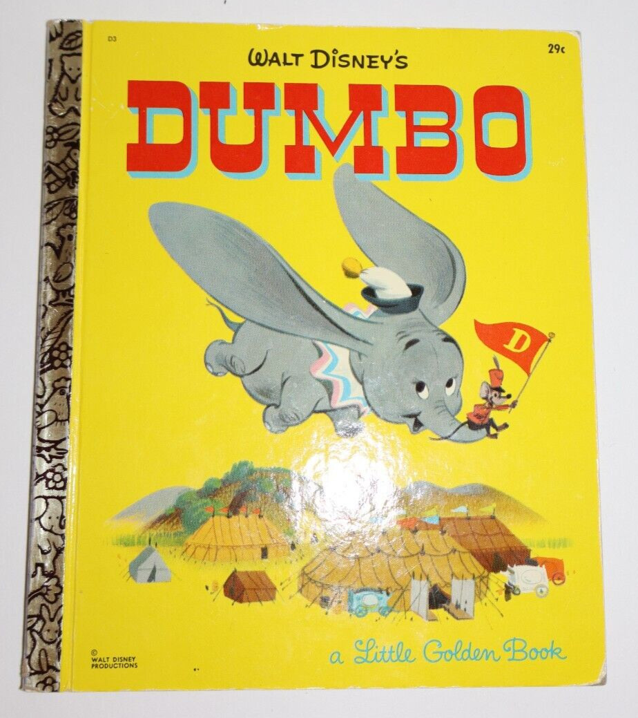 Vintage 1947 Walt Disney’s DUMBO A Little Golden Book!