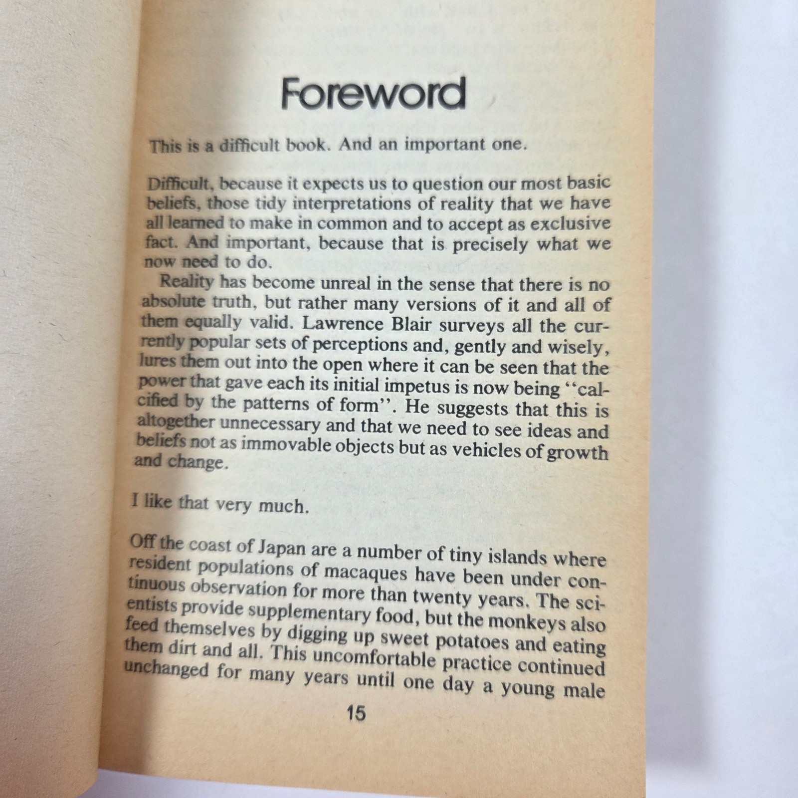 Rhythms of Vision Lawrence Blair Vtg Occult 1st PB Printing 1977 Psychic Science