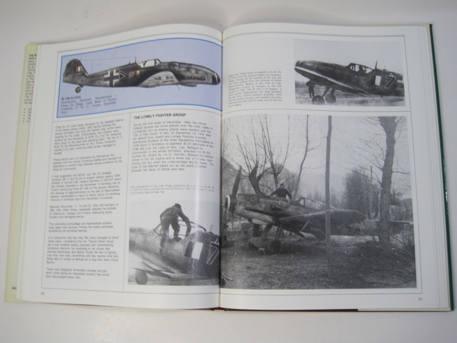 The Messerschmitt 109 in Italian Service 1943-1945 By Ferdinando D’amico HC 1985