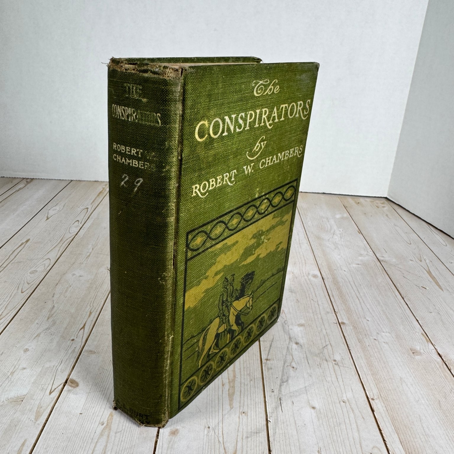 The Conspirators Robert W. Chambers 1899 A.L. Burt HC Antique Romance Novel