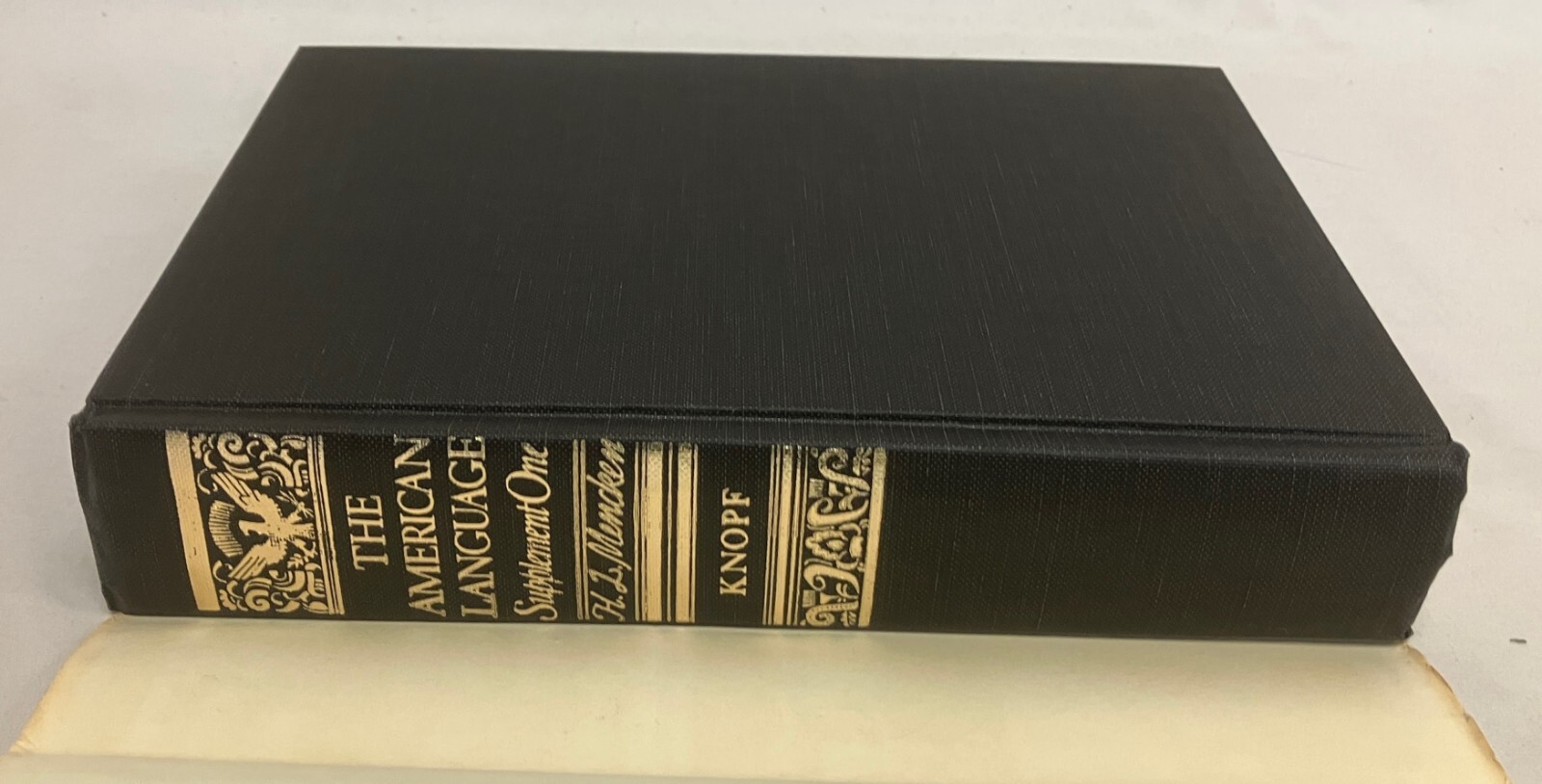 3 VOLUME SET The American Language by H. L. Mencken w/Supplements 1 & 2 HCs