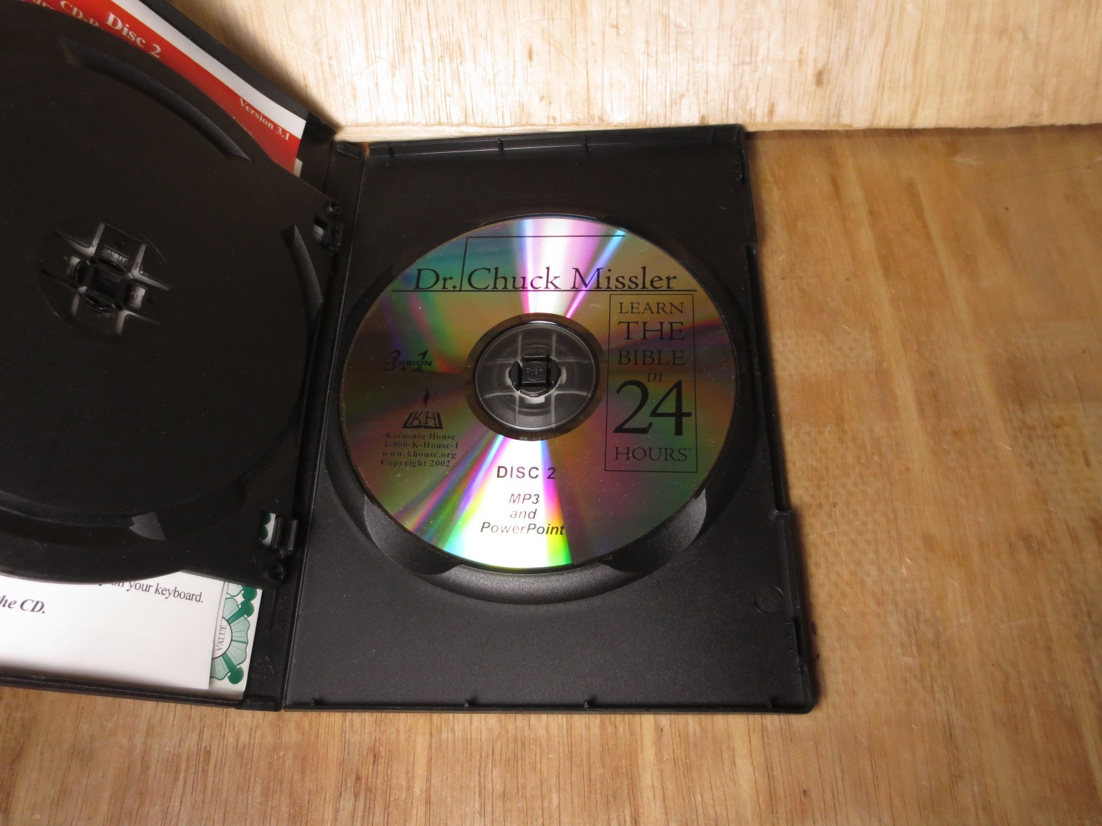 Learn the Bible in 24 Hours Missler, Chuck CD-ROM/Audio Discs 2002 – Tested