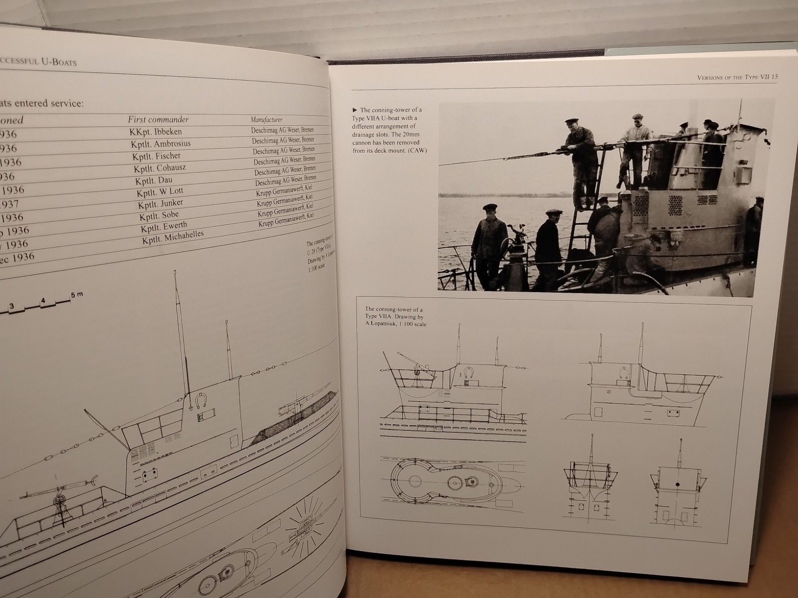 Type VII : Germany’s Most Successful U-Boats by Marek Krzysztalowicz – 2011 HCDJ