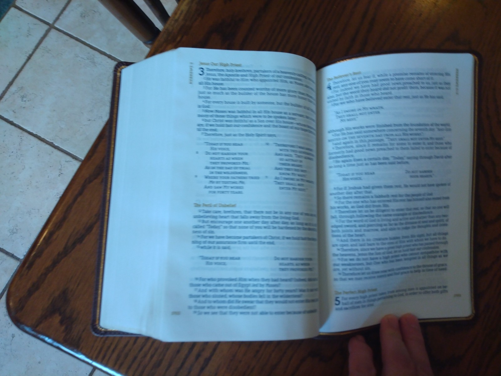 NASB 1995 Heritage Bible – $79.99 Retail – Brown LeatherSoft