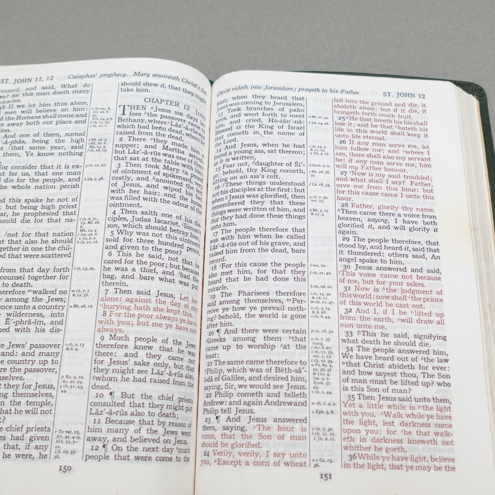 Rare Kenneth Hagin Ministries Rhema KJV Study Bible Calfskin Green by Cambridge
