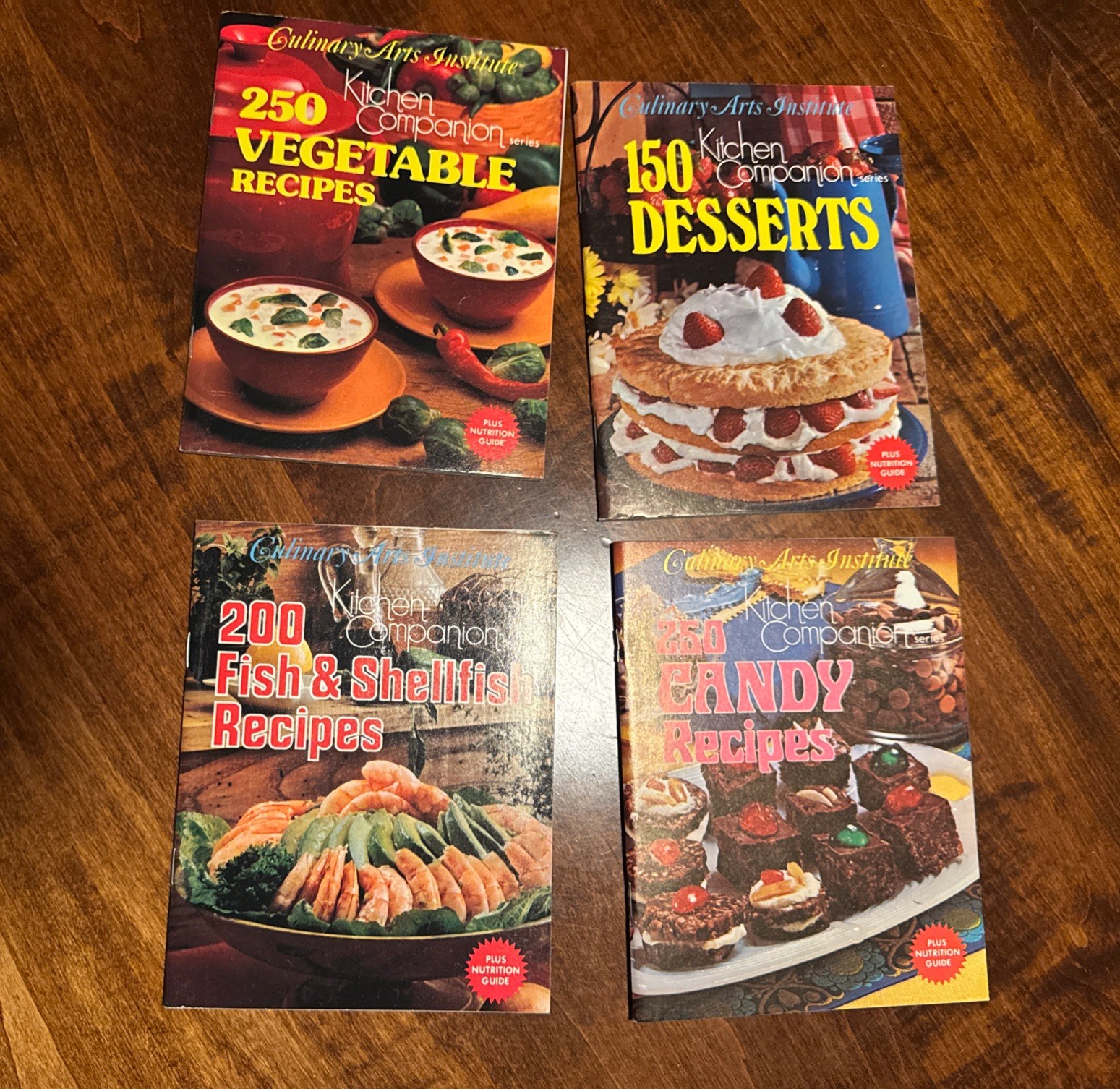 New Culinary Arts Institute Cookbooks 20 in box. Downey Savings Promo CLEAN