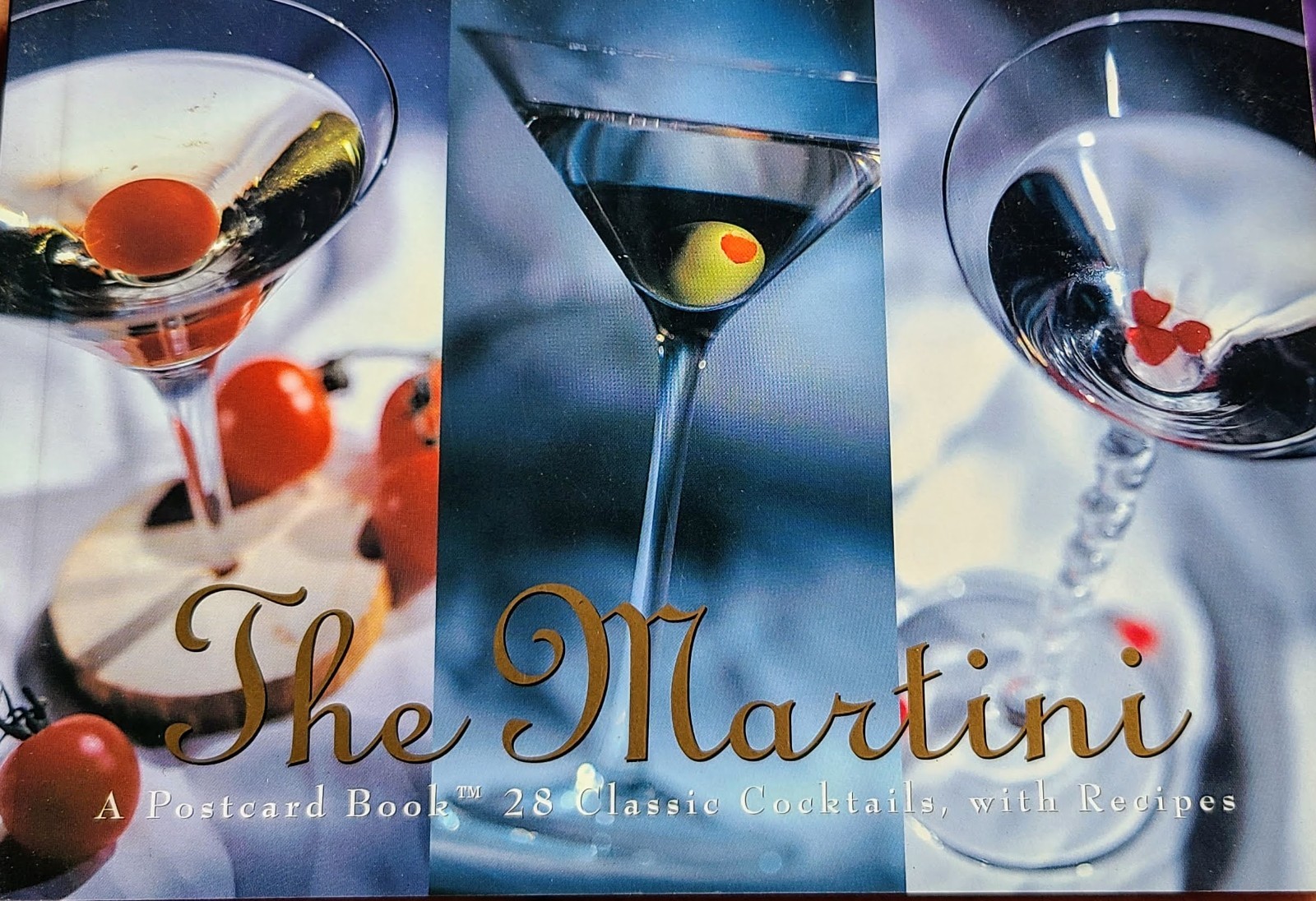 Martini Mixology Classic Cocktail Recipe Guide Liquor Bartender Photo Postcards