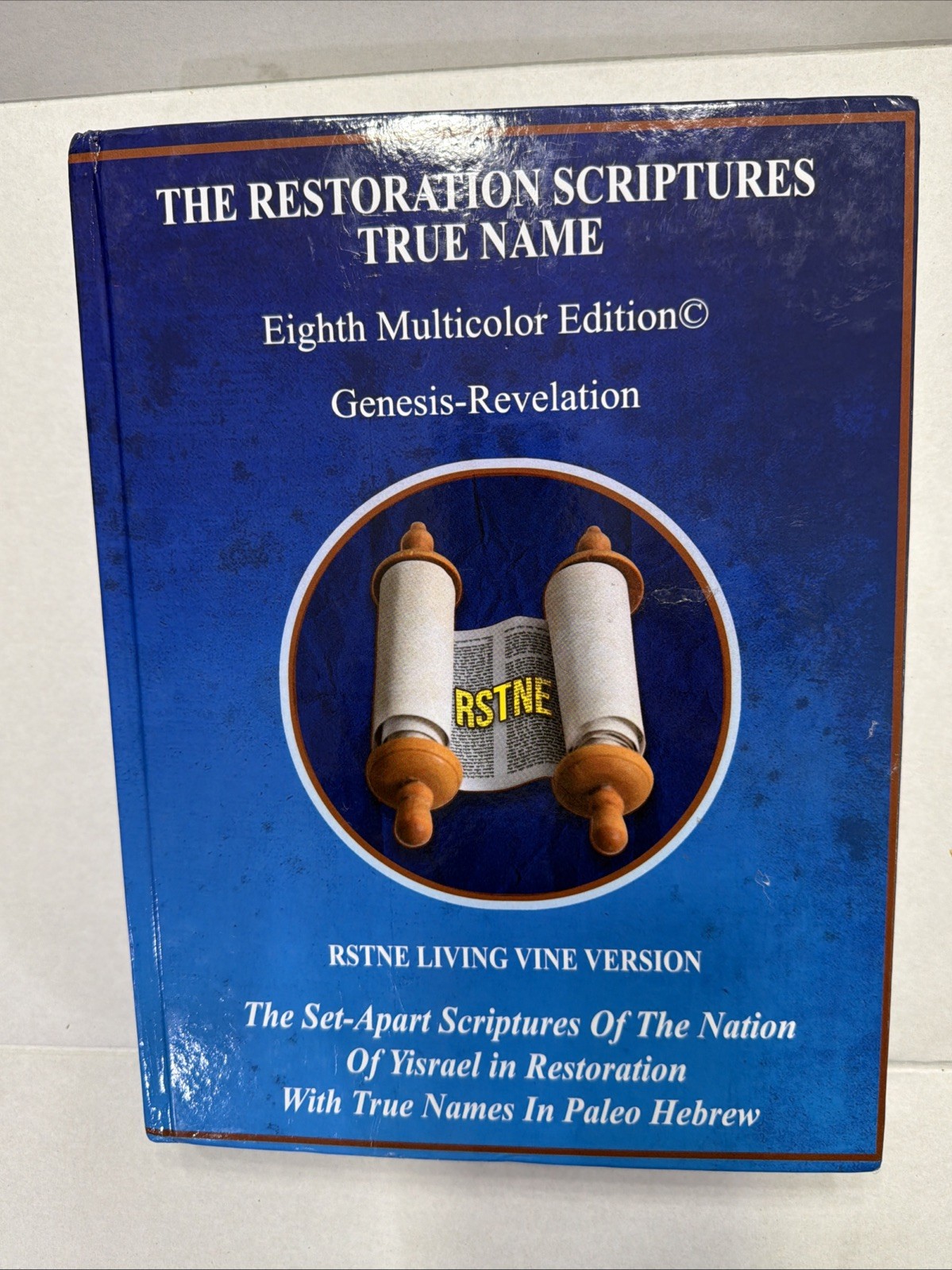 The Restoration Scriptutes True Name Eighth Multicolor- Living Vine Version