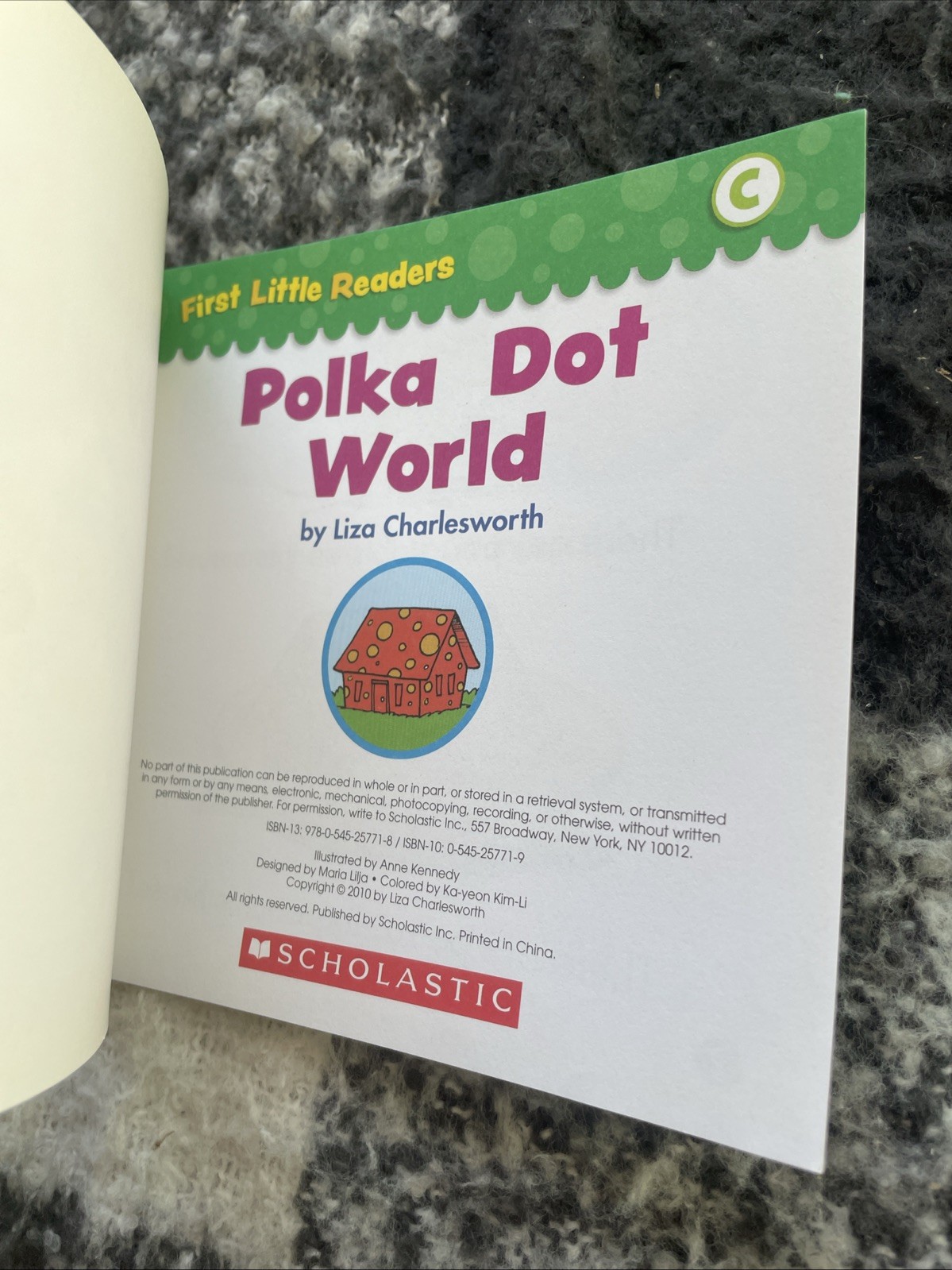 FIRST LITTLE READERS, LIZ CHARLESWORTH, POLKA DOT WORLD, 14 by 14CM