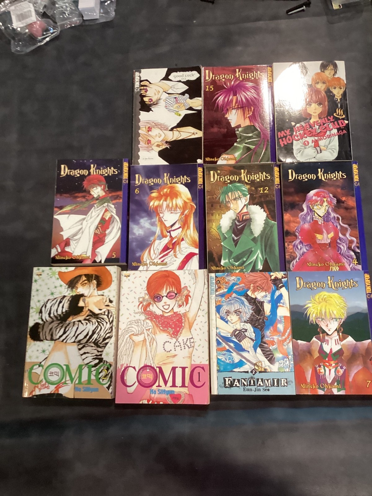 Lot of 11 Anime Books