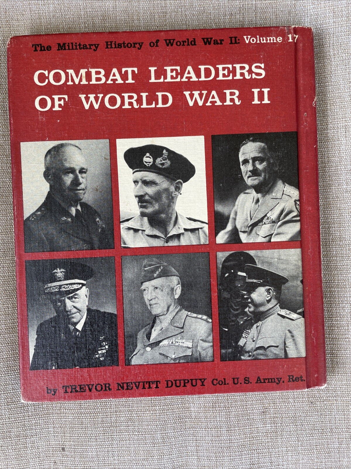 Combat Leaders of World War II Vol. 17 Vintage Hardcover 1965 Military History