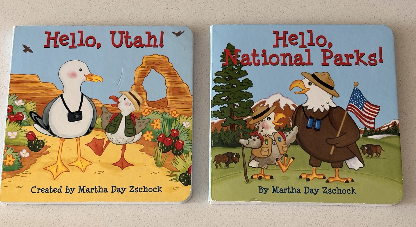 Hello, National Parks! By Martha Zschock (2016, 2018 Children’s Board Books)